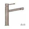 Abode Hydrus Single Lever Mono Sink Mixer Brushed Nickel 1 Abode Hydrus Single Lever Mono Sink Mixer Brushed Nickel -Home Bathroom abode at1089