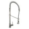Abode Stalto Professional Kitchen Mixer Tap With Pull Out Steel -Home Bathroom abode at1199