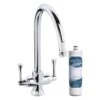 Abode Gosford Monobloc Aquifier Kitchen Filter Tap Chrome -Home Bathroom abode at2005