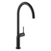 Abode Tubist Single Lever Kitchen Mixer Tap Matt Black 1 Abode Tubist Single Lever Kitchen Mixer Tap Matt Black -Home Bathroom abode at2128