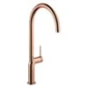 Abode Tubist Single Lever Kitchen Mixer Tap Polished Copper -Home Bathroom abode at2129