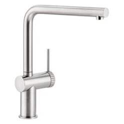 Abode Fraction Single Lever Kitchen Mixer Tap Brushed Nickel
