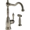Abode Bayenne Single Lever Mono Sink Mixer With Handspray Pewter 1 Abode Bayenne Single Lever Mono Sink Mixer With Handspray Pewter -Home Bathroom abode at3031