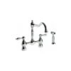 Abode Bayenne Dual Lever Bridge Mixer With Handspray Chrome 2 Abode Bayenne Dual Lever Bridge Mixer With Handspray Chrome -Home Bathroom abode at3033