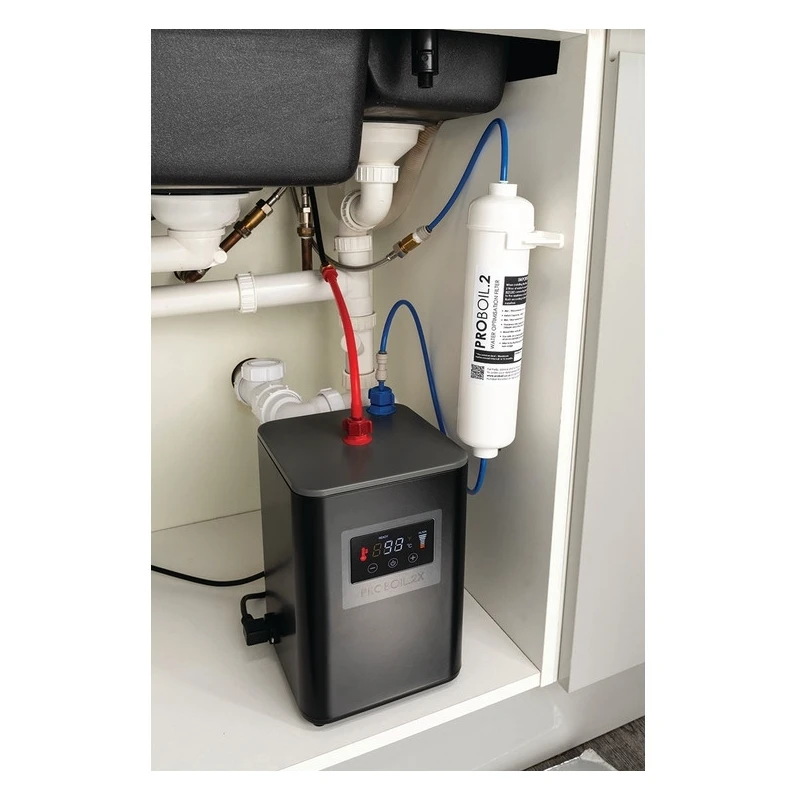 Abode Prothia 3 IN 1 Quad Spout Slimline Kitchen Tap Brushed Nickel 5 Abode Prothia 3 IN 1 Quad Spout Slimline Kitchen Tap Brushed Nickel - Image 3