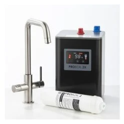 Abode Prothia 3 IN 1 Quad Spout Slimline Kitchen Tap Brushed Nickel 10 Abode Prothia 3 IN 1 Quad Spout Slimline Kitchen Tap Brushed Nickel -Home Bathroom abode pt1141 4