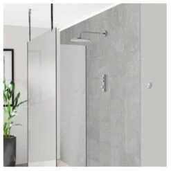 Aqualisa ISystem Smart Concealed Shower With Wall Head (HP/Combi) -Home Bathroom aqualisa isda1bfw21 3