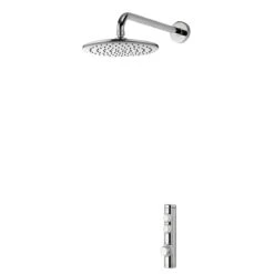 Aqualisa ISystem Smart Concealed Shower With Wall Head (Gravity Pumped)