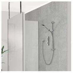 Aqualisa ISystem Smart Concealed Shower With Adjustable Head (Gravity Pumped) -Home Bathroom aqualisa isda2bv21 3