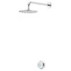 Aqualisa Quartz Classic Smart Shower With Fixed Head (HP/Combi) -Home Bathroom aqualisa qzda1br20