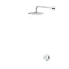 Aqualisa Quartz Classic Smart Shower With Fixed Head (Gravity Pumped) -Home Bathroom aqualisa qzda2br20