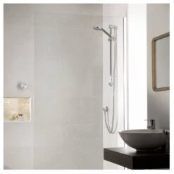 Aqualisa Quartz Blue Smart Shower With Adjustable Head (Gravity Pumped) -Home Bathroom aqualisa qzsba2bv20 3