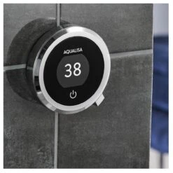 Aqualisa Quartz Touch Smart Shower With Fixed Head (Gravity Pumped) -Home Bathroom aqualisa qzsta2br20 3