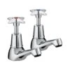 Bristan 5412 Cross Top Basin Taps -Home Bathroom bristan vax12c