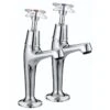 Bristan X Head High Neck Pillar Taps -Home Bathroom bristan vaxhnkc