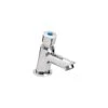 Bristan Single Luxury Soft Touch Timed Flow Basin Tap Chrome -Home Bathroom bristan z2lux12c
