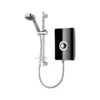 Triton Aspirante 9.5kW Contemporary Electric Shower Black Gloss 2 Triton Aspirante 9.5kW Contemporary Electric Shower Black Gloss -Home Bathroom btl dice0034