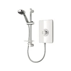 Triton Aspirante 9.5kW Contemporary Electric Shower White Gloss