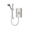 Triton Aspirante 9.5kW Contemporary Electric Shower Brushed Steel 1 Triton Aspirante 9.5kW Contemporary Electric Shower Brushed Steel -Home Bathroom btl dice0042