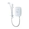 Triton T80ZFF Electric Shower 10.5kW White/Chrome -Home Bathroom btl dice0068