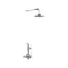 Burlington Stour Exposed Thermostatic Shower With 6″ Rose