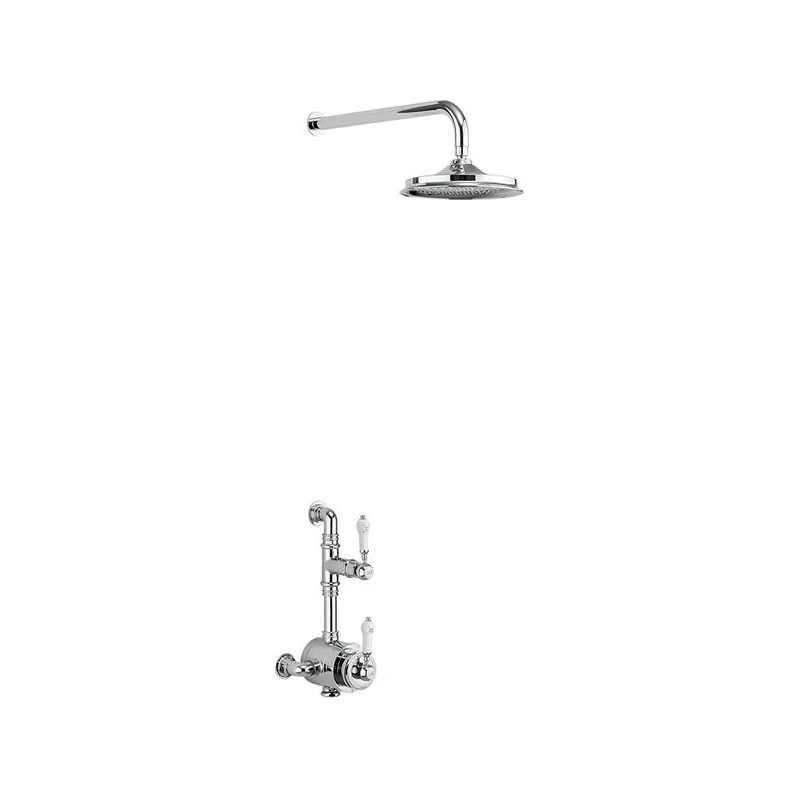 Burlington Stour Exposed Thermostatic Shower With 6″ Rose 3 Burlington Stour Exposed Thermostatic Shower With 6″ Rose