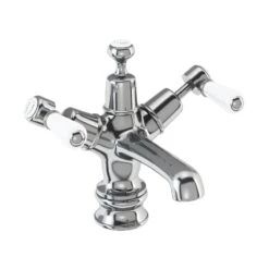 Burlington Kensington Regent Basin Mixer With Click-Clack Waste