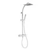 Cifial Square Thermostatic Shower Column Chrome -Home Bathroom cifial 78055sq