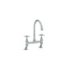 Clearwater Cottage Bridge Mixer With Swivel Spout Brushed Nickel 2 Clearwater Cottage Bridge Mixer With Swivel Spout Brushed Nickel -Home Bathroom clearwater cotbn