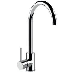 Clearwater Elara Compact Sink Mixer With Swivel Spout Brushed