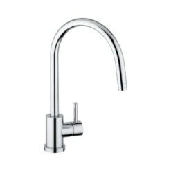 Clearwater Elmira Mono Sink Mixer With Pull-Out Aerator Brushed