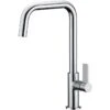 Clearwater Jovian Sink Mixer With U Spout Brushed Nickel 2 Clearwater Jovian Sink Mixer With U Spout Brushed Nickel -Home Bathroom clearwater jo3bn