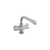 Clearwater Ultra Mono Sink Mixer Mixer With Swivel Spout Brushed 2 Clearwater Ultra Mono Sink Mixer Mixer With Swivel Spout Brushed -Home Bathroom clearwater ultbs
