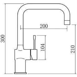 Clearwater Zodiac Kitchen Sink Mixer Tap Copper -Home Bathroom clearwater zo3rc 3
