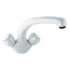 Deva Profile Mono Sink Mixer White -Home Bathroom deva dcp124 005