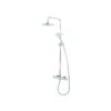 Deva Dynamic Bar Shower With Diverter To Fixed Head & Handset -Home Bathroom deva dctsdef