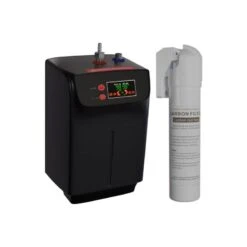 Ellsi 3 In 1 Traditional Bridge Hot Water Kitchen Mixer Brushed Gold/White -Home Bathroom ellsi pdt 000223 215 52 3