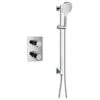 Flova Annecy Thermostatic 1 Outlet Shower Valve With Slide Rail Kit -Home Bathroom flova an1wpk1
