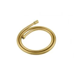 Flova 1.5m Smooth Shower Hose Brushed Brass