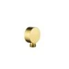 Flova Round Wall Outlet Elbow Brushed Brass -Home Bathroom flova bb kia120