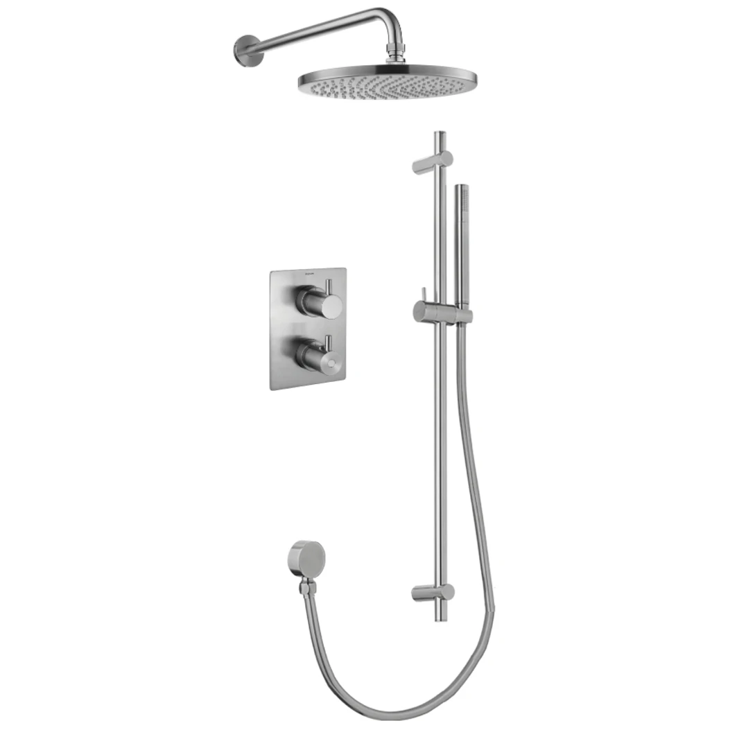 Flova Levo 2 Way Shower Set Square Brushed Nickel 3 Flova Levo 2 Way Shower Set Square Brushed Nickel
