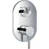 Flova Levo Concealed Manual Shower Mixer With 3-Way Diverter -Home Bathroom flova lvshvo3wd