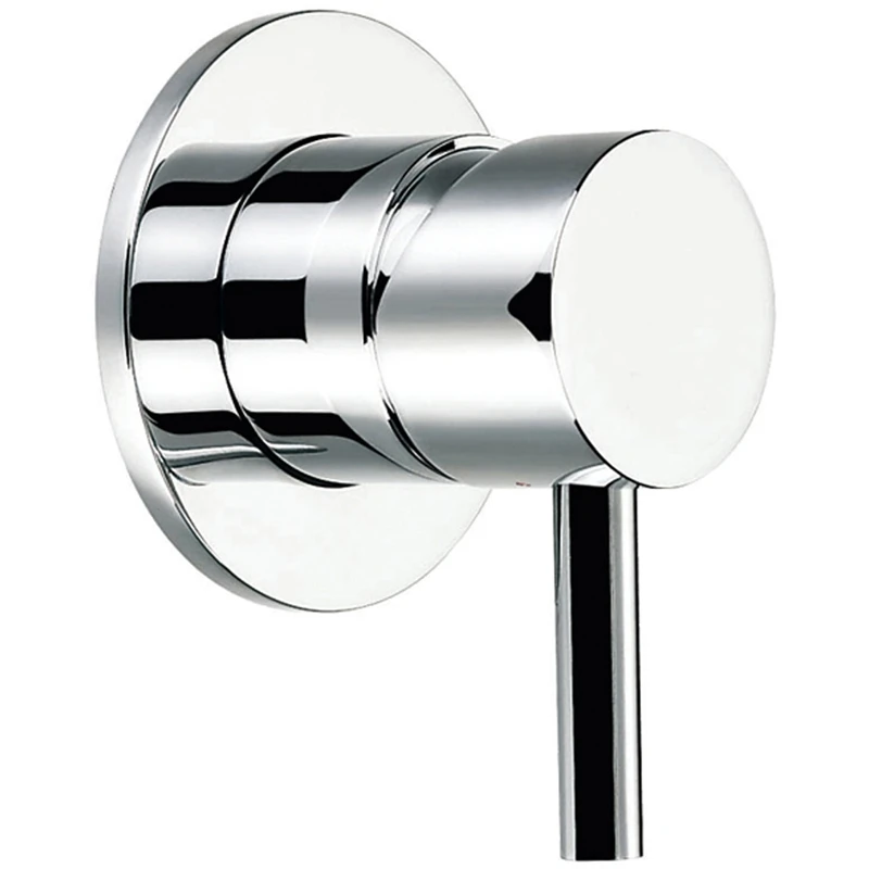 Flova Levo Manual Shower Mixer With Dual Outlet Round Backplate 3 Flova Levo Manual Shower Mixer With Dual Outlet Round Backplate