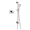 Flova Str8 Thermostatic Shower With GoClick Slide Rail Kit -Home Bathroom flova st1wpk2