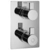 Flova Str8 Slim Square 3 Outlet Shower Trim Kit Only -Home Bathroom flova st3 trim