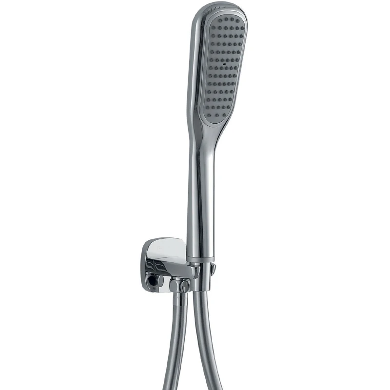 Flova Urban Handset Kit With Hose & Wall Bracket Outlet Elbow 3 Flova Urban Handset Kit With Hose & Wall Bracket Outlet Elbow