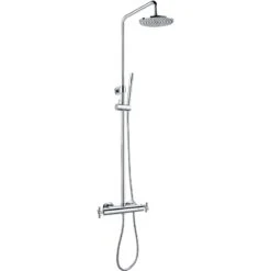 Flova XL Shower Column With Thermostatic Shower & Handset