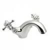 Frontline Aquaflow Edwardian Mono Basin Mixer With Click Clack Waste -Home Bathroom frontline biqed03