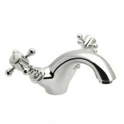 Frontline Aquaflow Edwardian Mono Basin Mixer With Click Clack Waste
