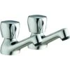 Frontline Aquaflow Entree Basin Taps -Home Bathroom frontline biqen04